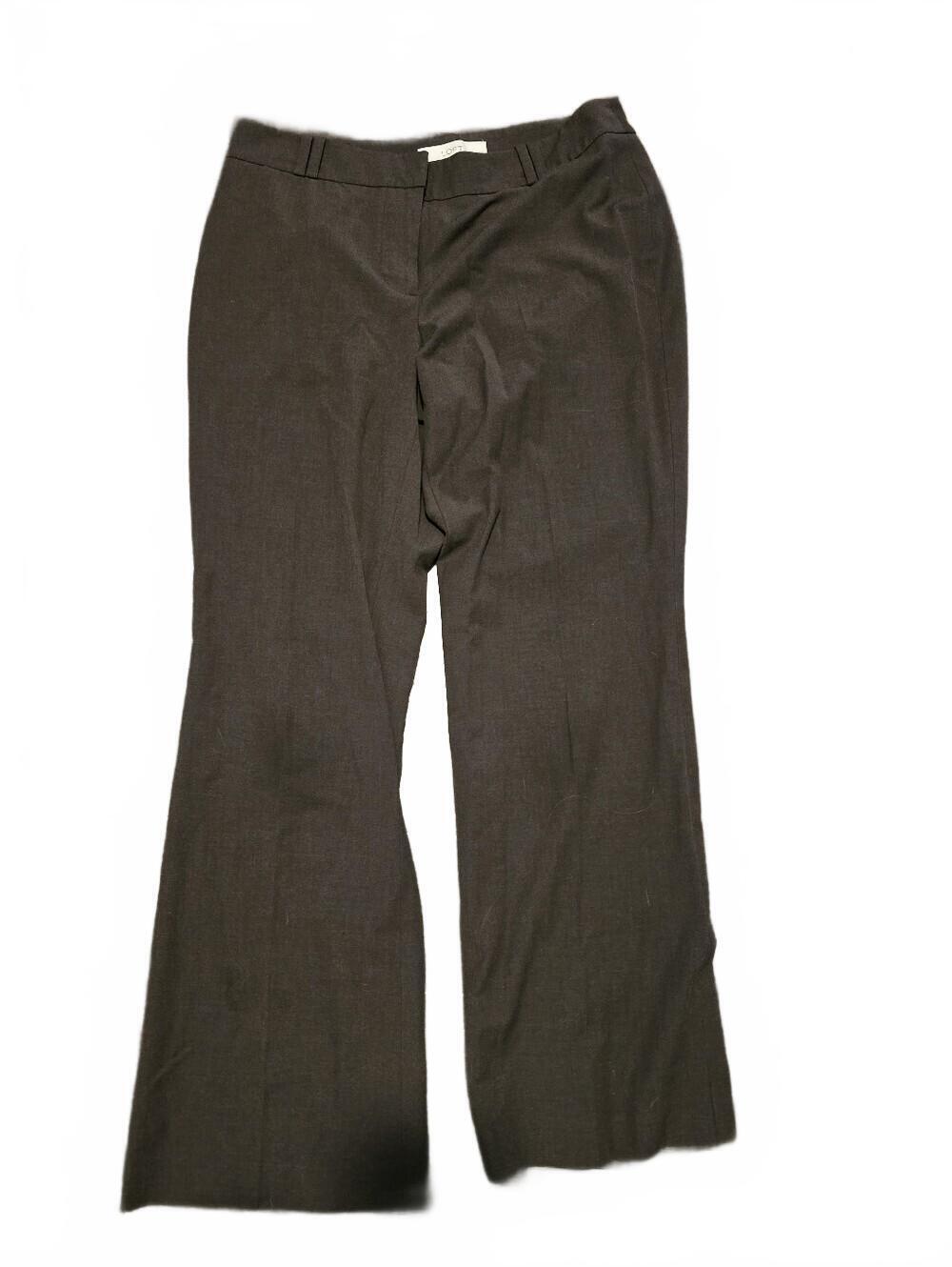 LOFT Marisa Brown Trouser Dress Pants Women's 6P Petite Bootcut Career